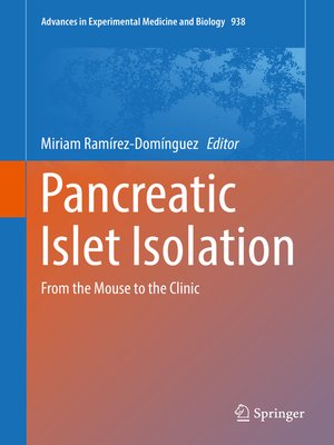 cover image of Pancreatic Islet Isolation